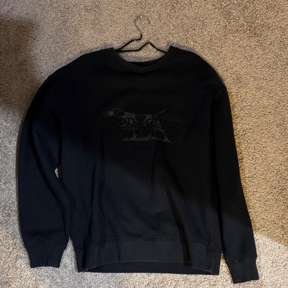 Rodd & Gunn Black Crewneck Sweater